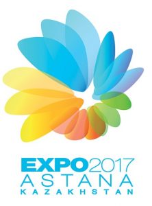 Vorab-Logo der Expo 2017 Astana