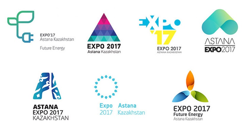 7 Logos der Expo 2017 für Abstimmung